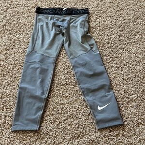 Nike Pro Gray Leggings